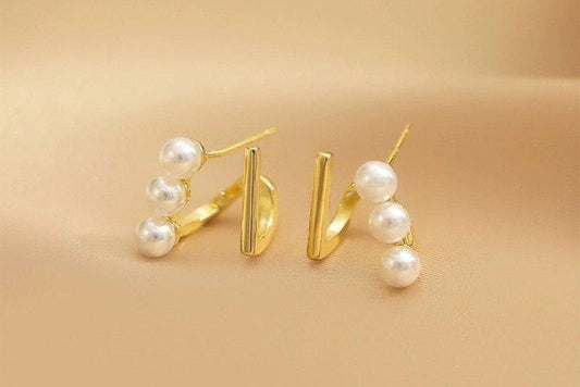 Large Pearl Stud Tops