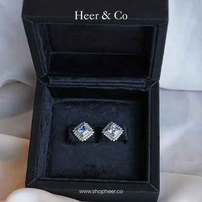 Elegance Square Studs