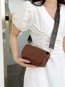 Mini Chain Decor Quilted Flap Fashionable Square Bag