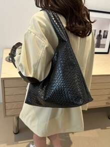 PU Leather Fashion Large Capacity Shoulder Bag