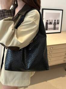 PU Leather Fashion Large Capacity Shoulder Bag