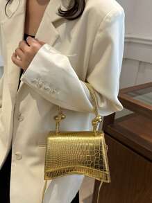 Fashionable Mini PU Handbag, Convenient For Commuting & Travel, Women