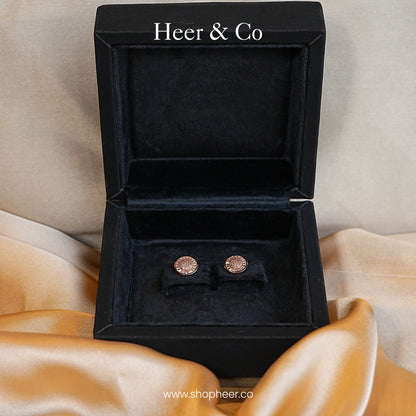 Golden Halo Studs