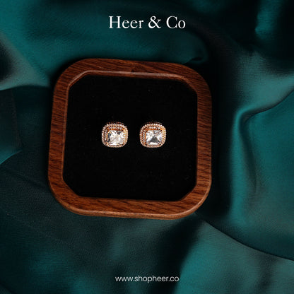 Golden/Silver Dew studs