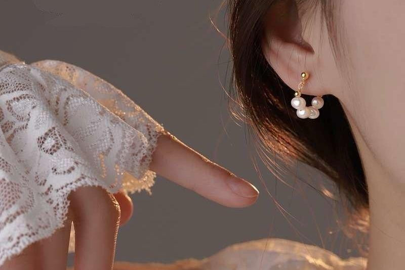 CEDH491 XST Pearl Drop Earrings