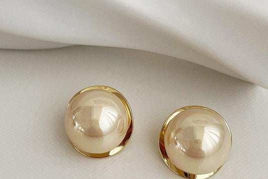 Large Pearl Stud Tops