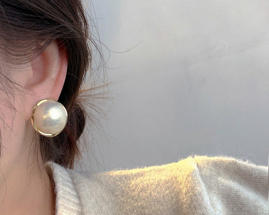 Large Pearl Stud Tops