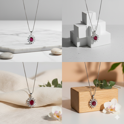Classic Red Pendant
