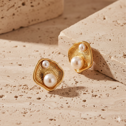 Large Pearl Stud Tops