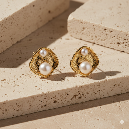 Large Pearl Stud Tops