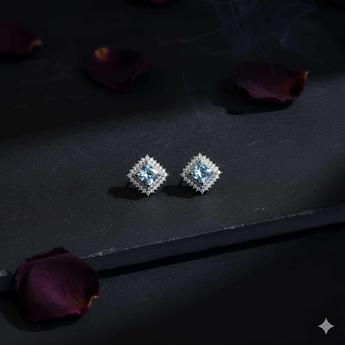 Elegance Square Studs