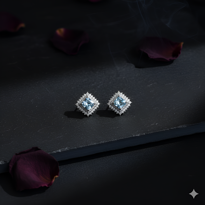 Elegance Square Studs