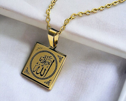 CPSH013 AJX Calligraphy ALLAH Pendant