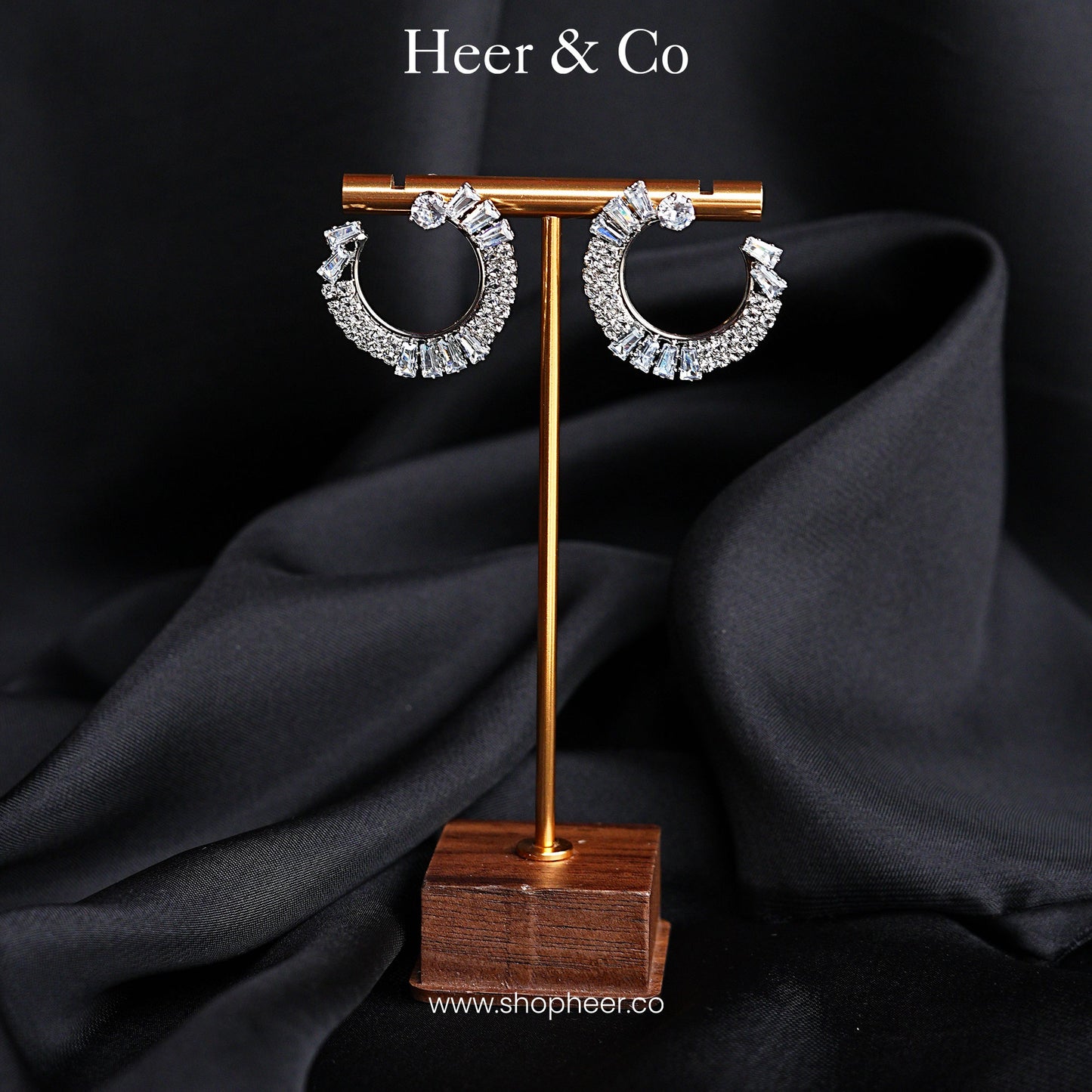 Radiant Loop Earrings