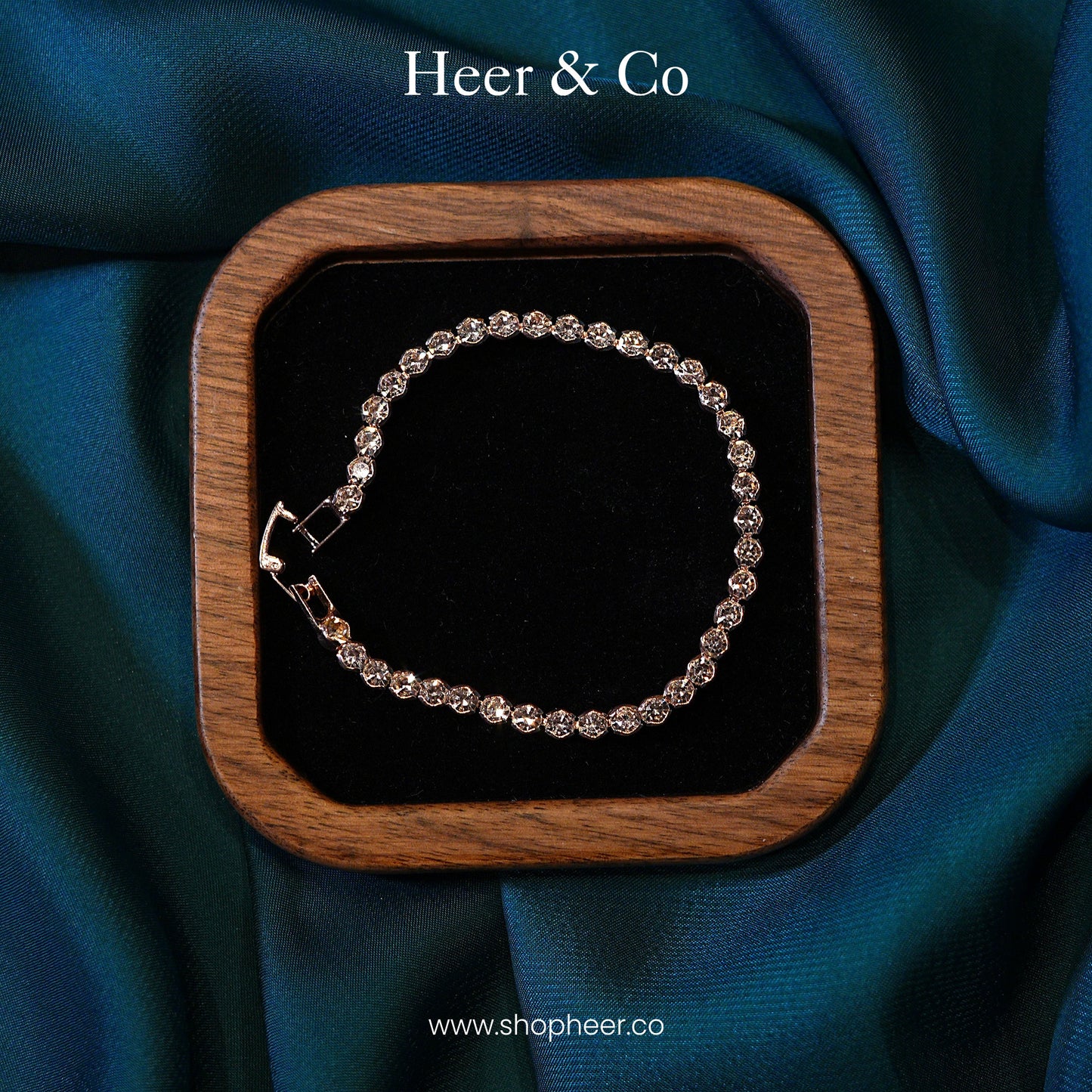 Chunky Crystal Bracelet