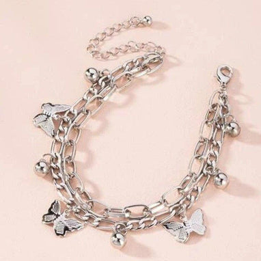 TBCH113 LSH Layer Butterfly Bracelet